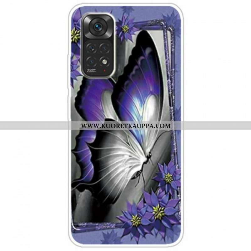 Kuori Xiaomi Redmi Note 11 / 11S Kuninkaallinen Perhonen