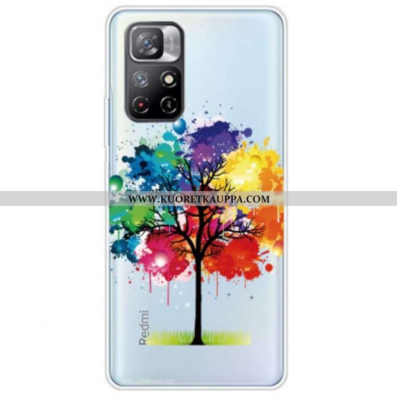 Kuori Xiaomi Redmi Note 11 Pro Plus 5G Saumaton Akvarellipuu