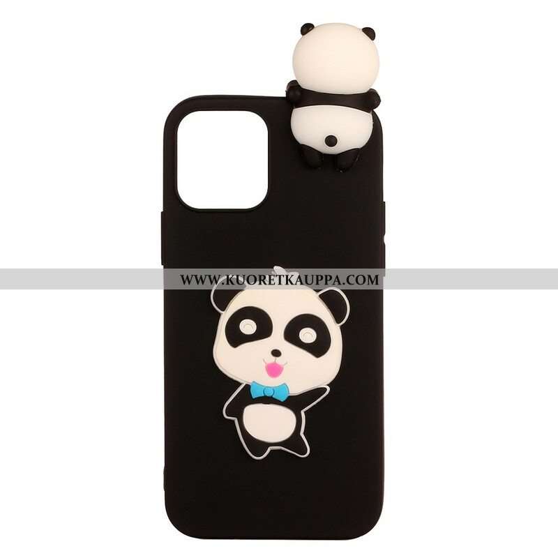 Kuori iPhone 13 Mini 3d Panda