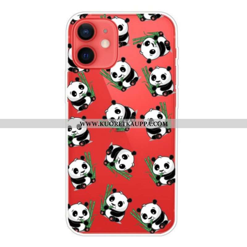 Kuori iPhone 13 Mini Pikku Pandat