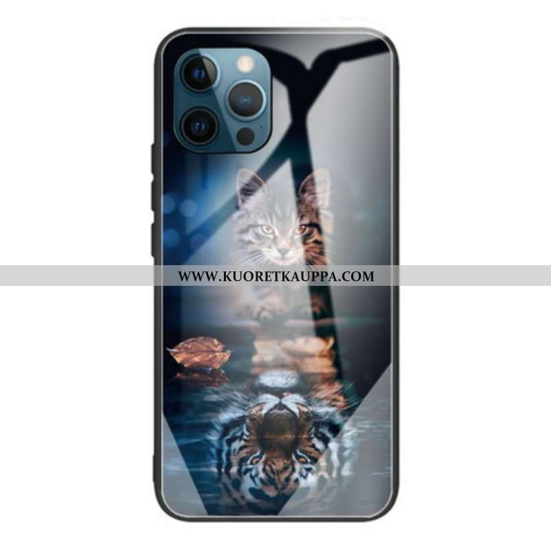Kuori iPhone 13 Pro Max My Tiger Tempered Glass