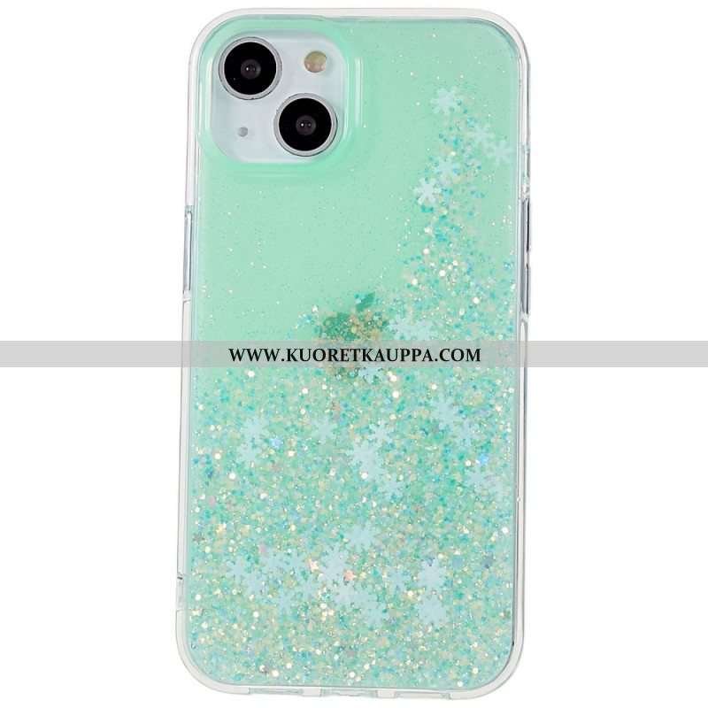 Kuori iPhone 14 Paljetteja Flakes