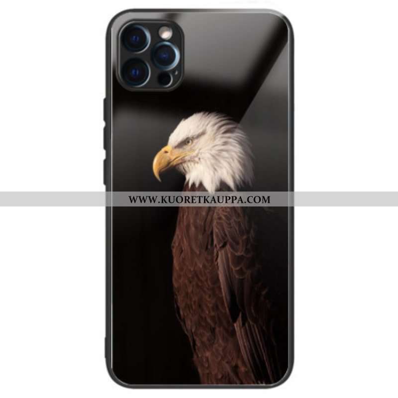 Kuori iPhone 14 Pro Eagle Karkaistu Lasi
