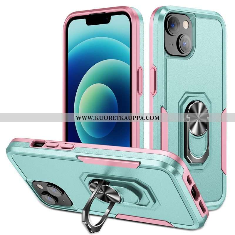 Kuori iPhone 15 Plus Kaksisävyinen Tukirengas