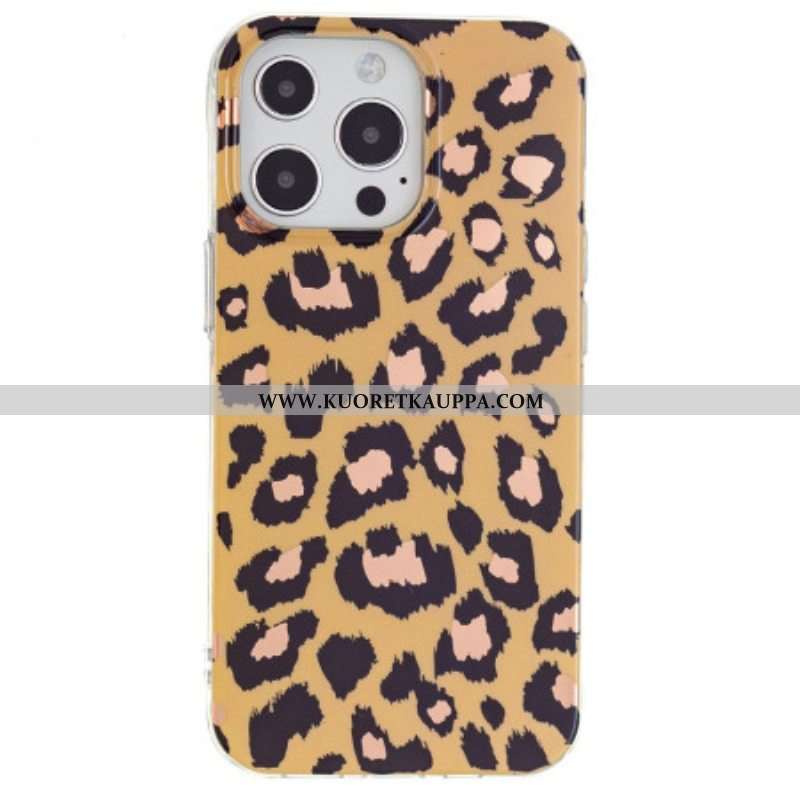 Kuori iPhone 15 Pro Leopardikuvio