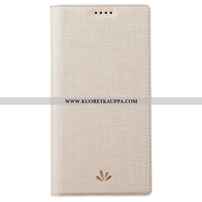 Nahkakotelo Oppo Find X5 Lite Vili Kangasrakenne