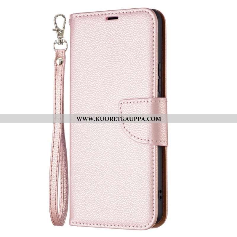 Nahkakotelo Samsung Galaxy A53 5G Litsi Vino Lukko