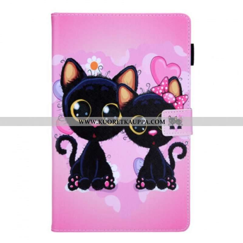 Nahkakotelo Samsung Galaxy Tab A8 (2021) Pari Kissaa