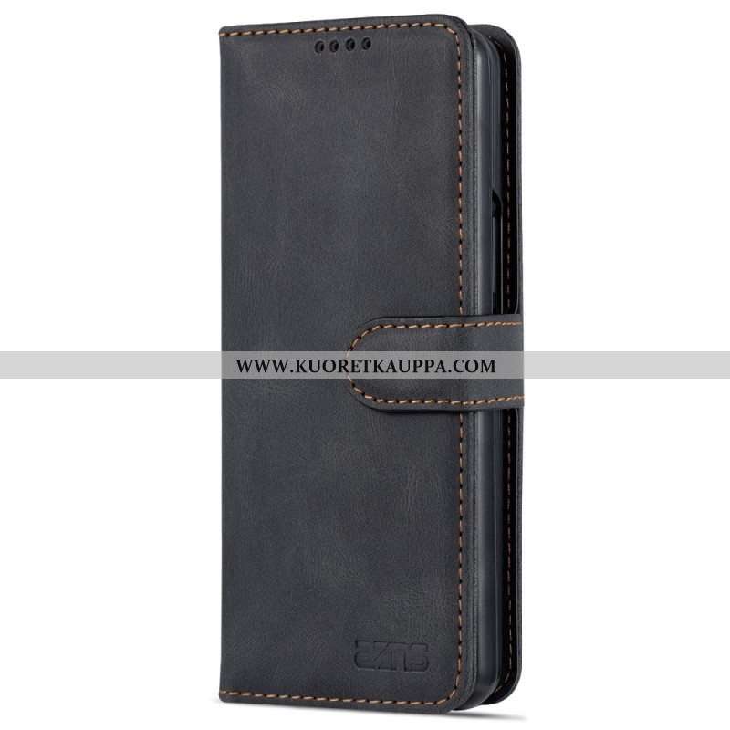 Nahkakotelo Samsung Galaxy Z Fold 4 Lompakkokuori Azns-ompelulompakko