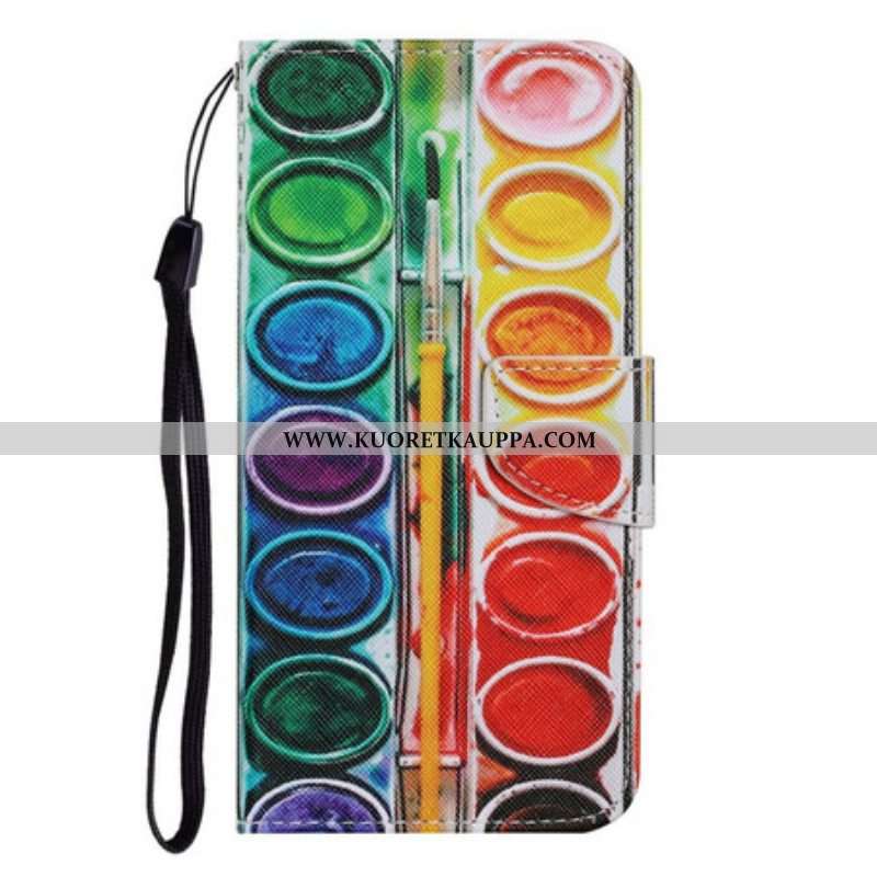 Nahkakotelo iPhone 13 Pro Maali