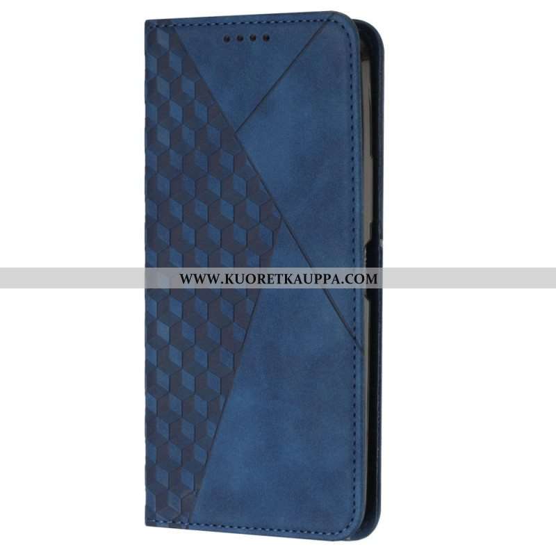 Puhelinkuoret Moto G73 5G Kotelot Flip Nahkatyylinen 3 Korttipidikettä