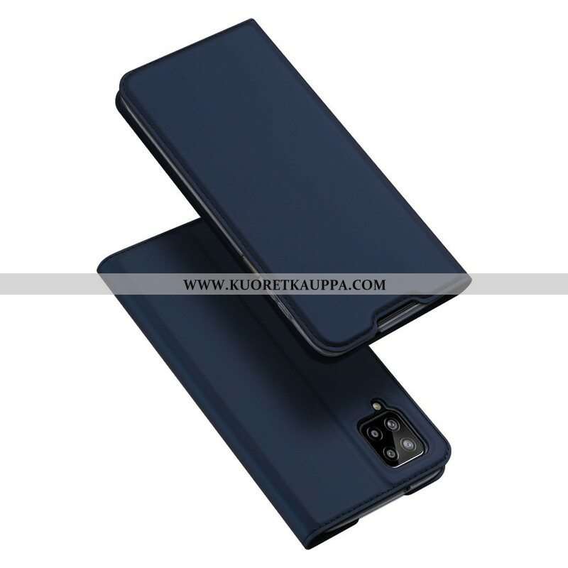 Puhelinkuoret Samsung Galaxy M12 / A12 Kotelot Flip Skin Pro Dux Ducis