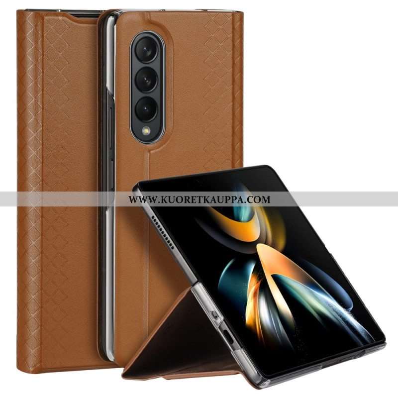Puhelinkuoret Samsung Galaxy Z Fold 4 Kotelot Flip Dux Ducis Bril -sarja