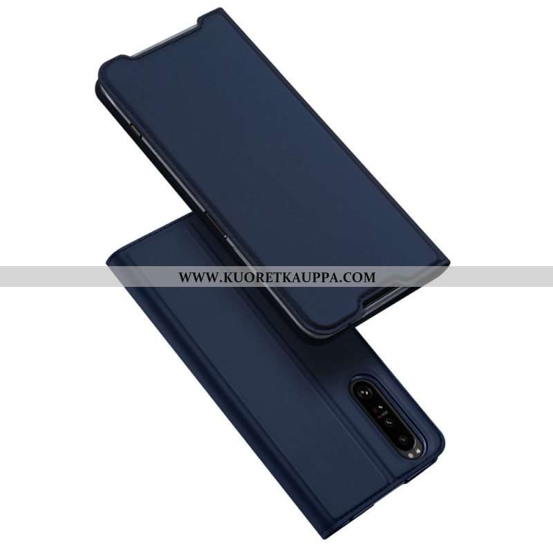 Puhelinkuoret Sony Xperia 1 IV Kotelot Flip Skin Pro Series Dux Ducis