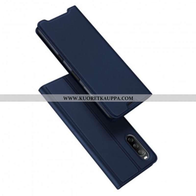Puhelinkuoret Sony Xperia 5 III Kotelot Flip Skin Pro Dux Ducis