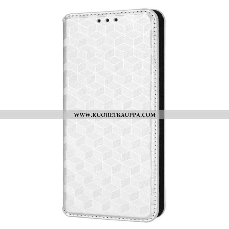 Puhelinkuoret Sony Xperia 5 IV Kotelot Flip 3d-tekstuuri