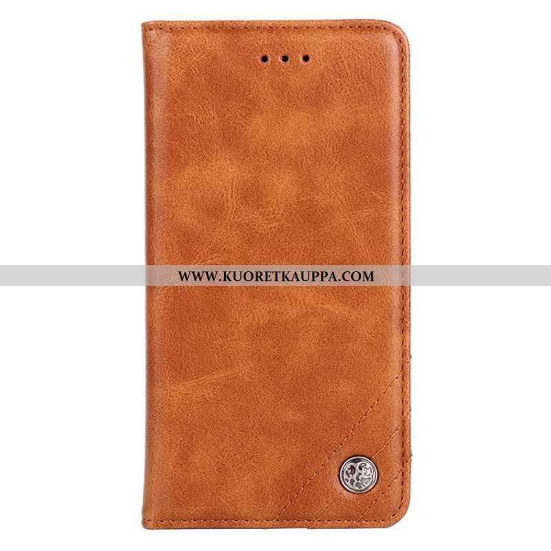 Puhelinkuoret Xiaomi 12 Pro Kotelot Flip Tyylikäs Nahkaniitti