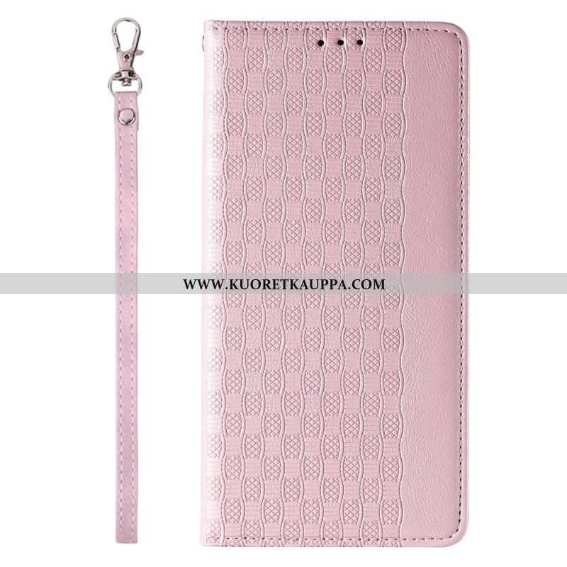 Puhelinkuoret iPhone 14 Pro Suojaketju Kuori Kotelot Flip Vintage Strappy