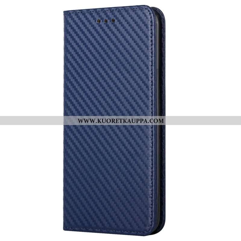 Puhelinkuoret iPhone 14 Suojaketju Kuori Kotelot Flip Strappy Carbon Fiber Style