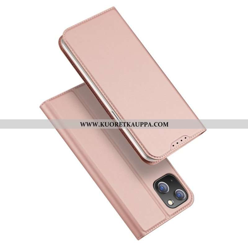 Puhelinkuoret iPhone 15 Plus Kotelot Flip Skin-pro-sarja Dux Ducis