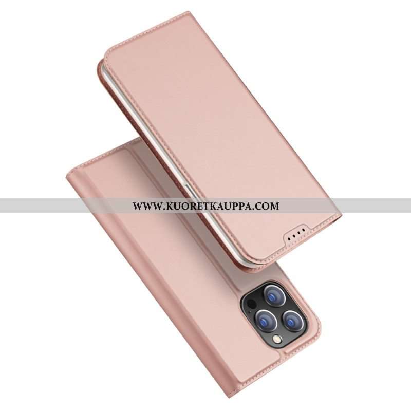 Puhelinkuoret iPhone 15 Pro Max Kotelot Flip Skin Pro Series Dux Ducis