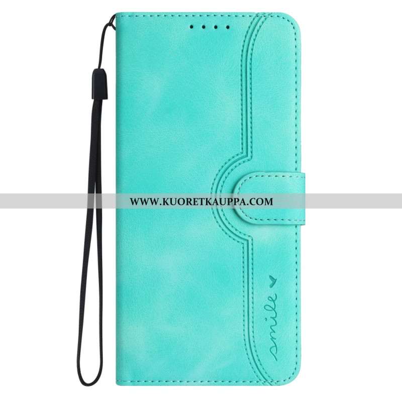 Kotelot Samsung Galaxy A15 5g Puhelinkuoret Mokkaefekti Hihnalla