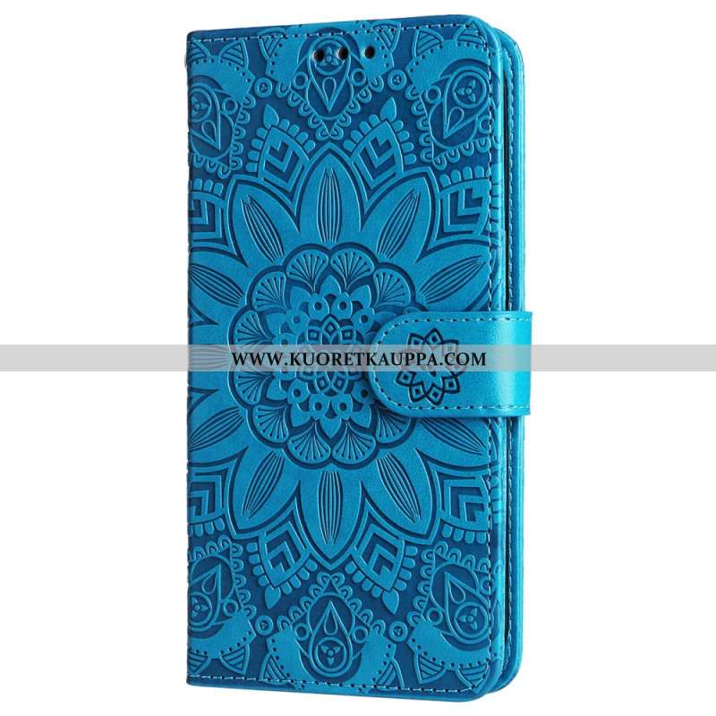 Kotelot Samsung Galaxy S24 5g Puhelinkuoret Riemukas Mandala Hihnalla