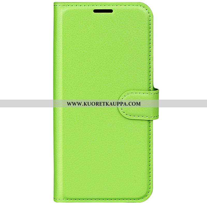 Kotelot Xiaomi Redmi Note 13 4g Classic Litchi Faux Leather