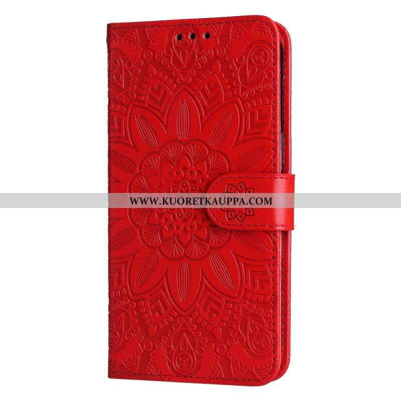 Kotelot Xiaomi Redmi Note 13 5g Auringonkukkakuvio Hihnalla