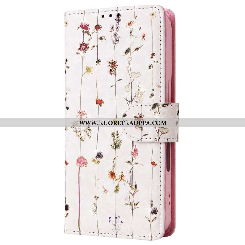 Kotelot iPhone 16 Kukkien Rfid-estotekniikka