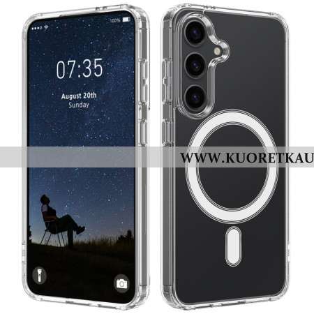 Kuori Samsung Galaxy S24 Plus 5g Läpinäkyvä Yhteensopiva Magsafen Kanssa