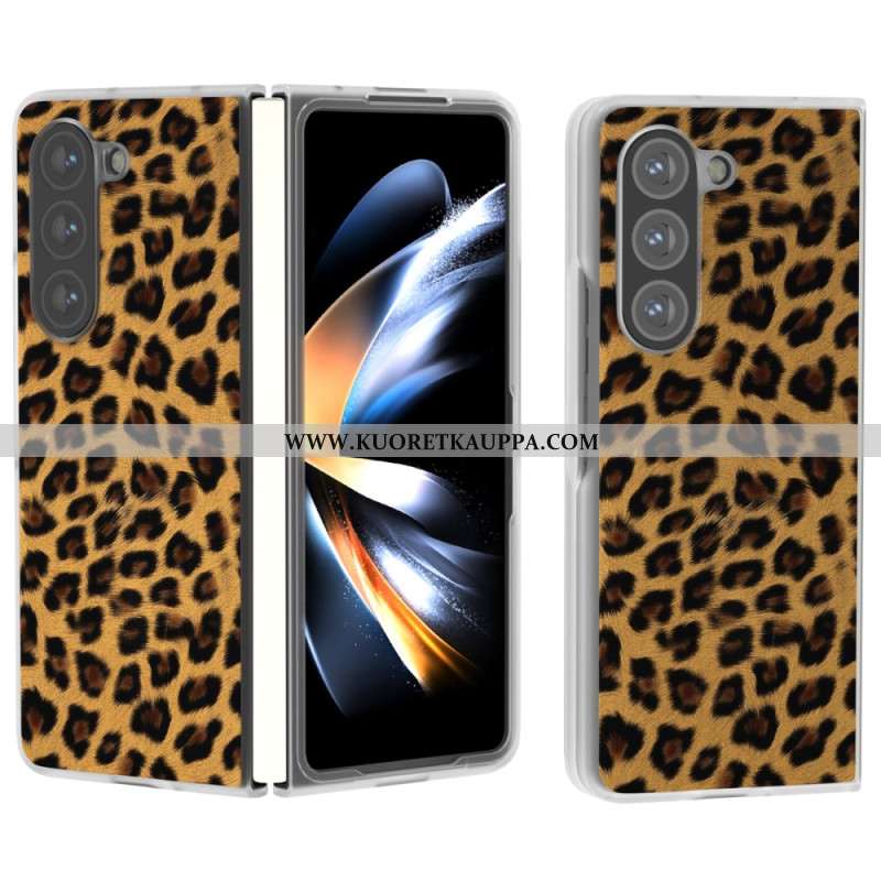 Kuori Samsung Galaxy Z Fold 6 Leopardityyli