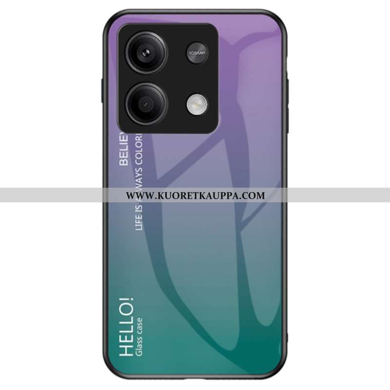 Kuori Xiaomi Redmi Note 13 5g Gradienttivärikarkaistu Lasi