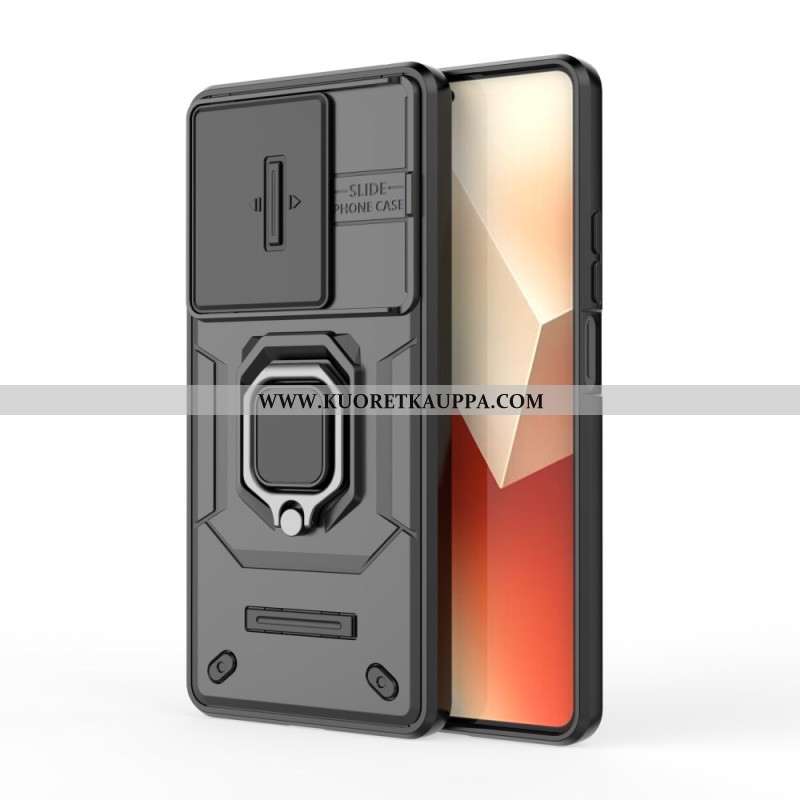 Kuori Xiaomi Redmi Note 13 5g Kestävä Rengas Linssisuojalla Suojakuori