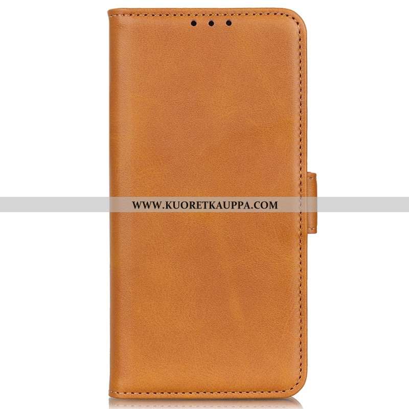 Nahkakotelo Huawei Nova 12s Kaksoislukko