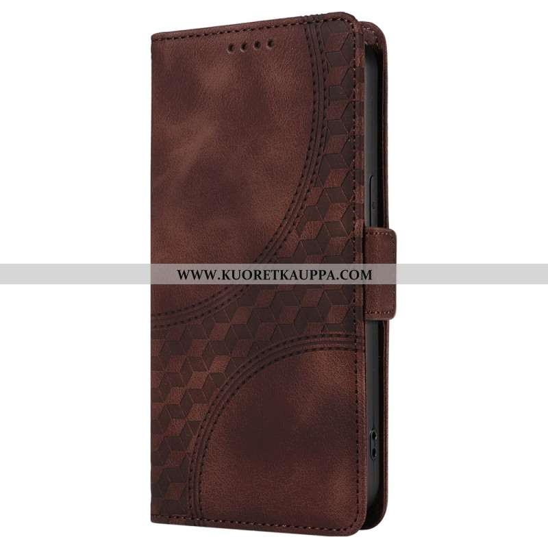 Nahkakotelo Oppo Reno 12 5g Rhombus Starry