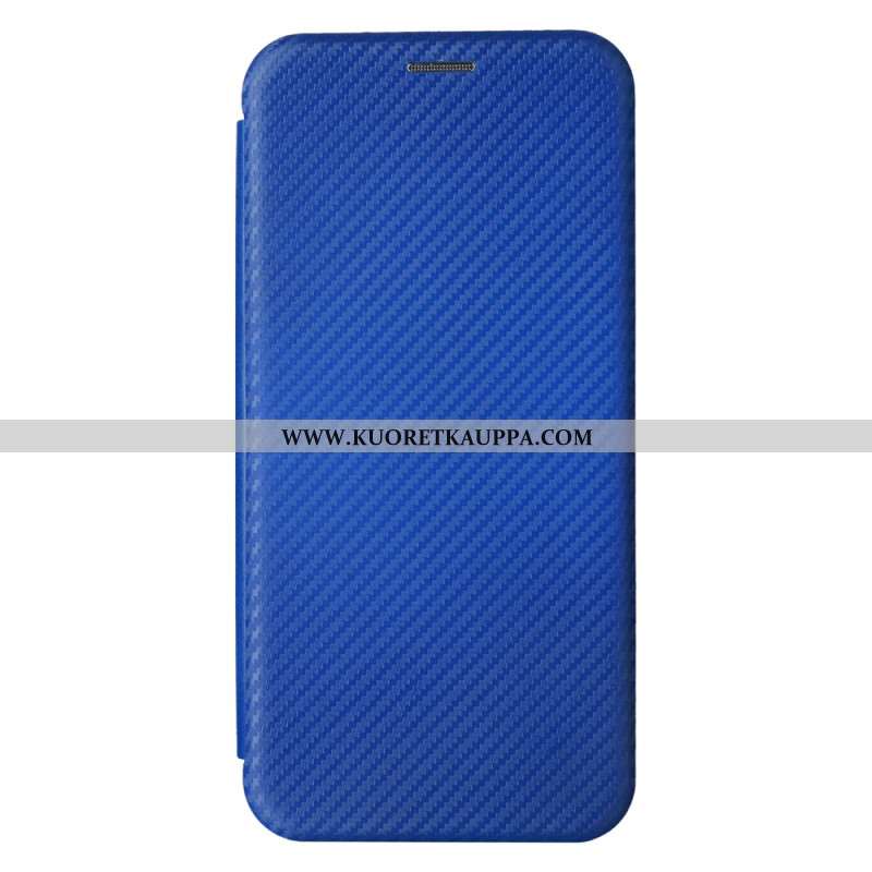 Nahkakotelo Samsung Galaxy A15 5g Klassinen Hiilikuitu