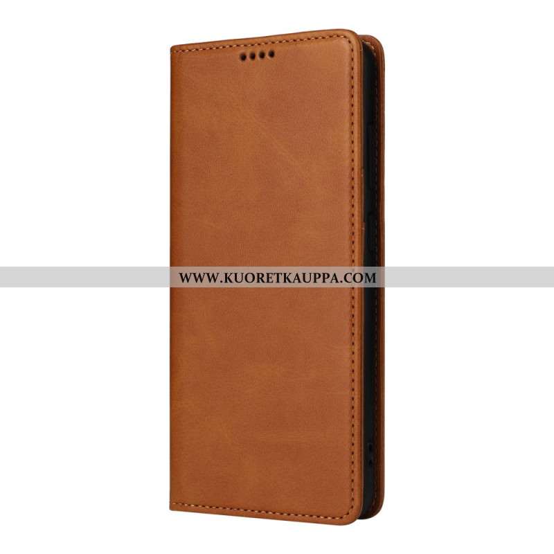 Nahkakotelo Samsung Galaxy A16 5g Puhelinkuoret Nahkaefekti