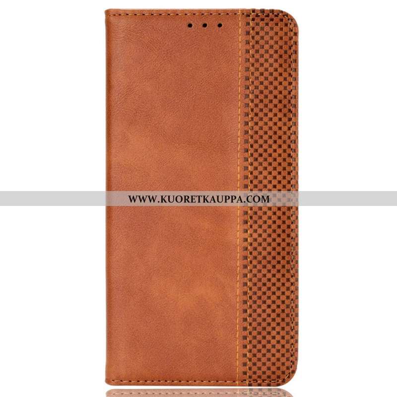 Nahkakotelo Sony Xperia 10 Vi Vintage-tyyli