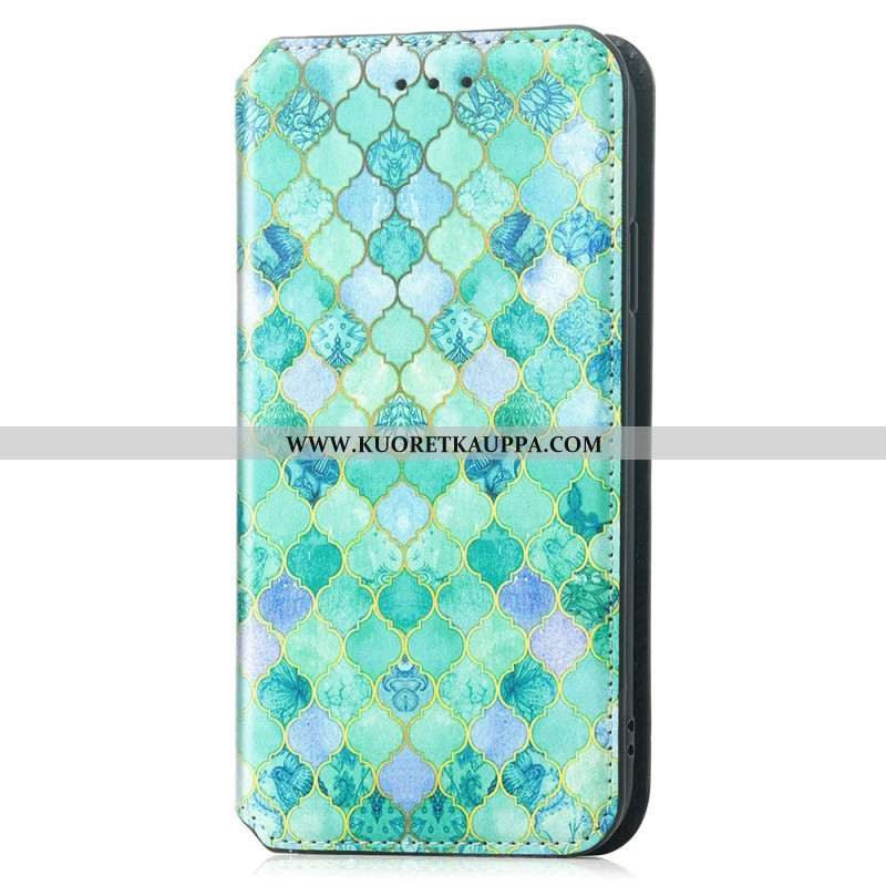 Nahkakotelo Xiaomi 14t Caseneo Rfid-lompakko